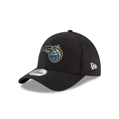 Black Orlando Magic Hat - New Era NBA Team Classic 39THIRTY Stretch Fit Caps USA2473916